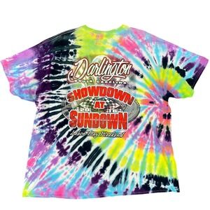 Darlington Southern Thunder Showdown At Sundown Tie Dye Graphic T Shirt 2XL Mens
